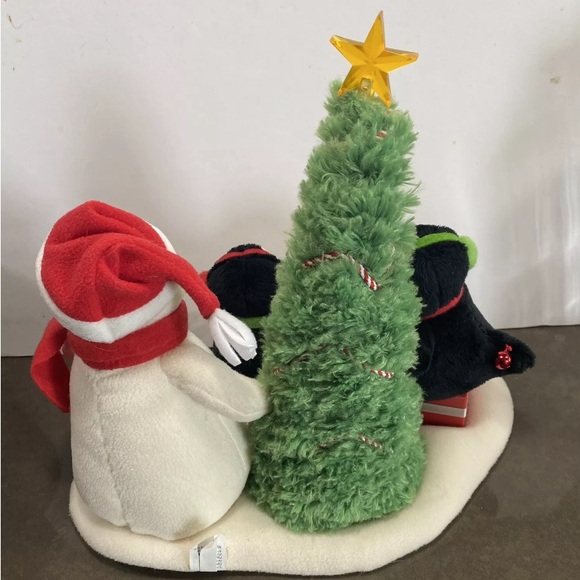Hallmark Jingle Pals Animated Singing Rocking Around Xmas Tree Light Up Plush - Picture 6 of 10